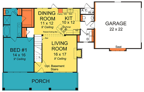Floor Plan Main Level