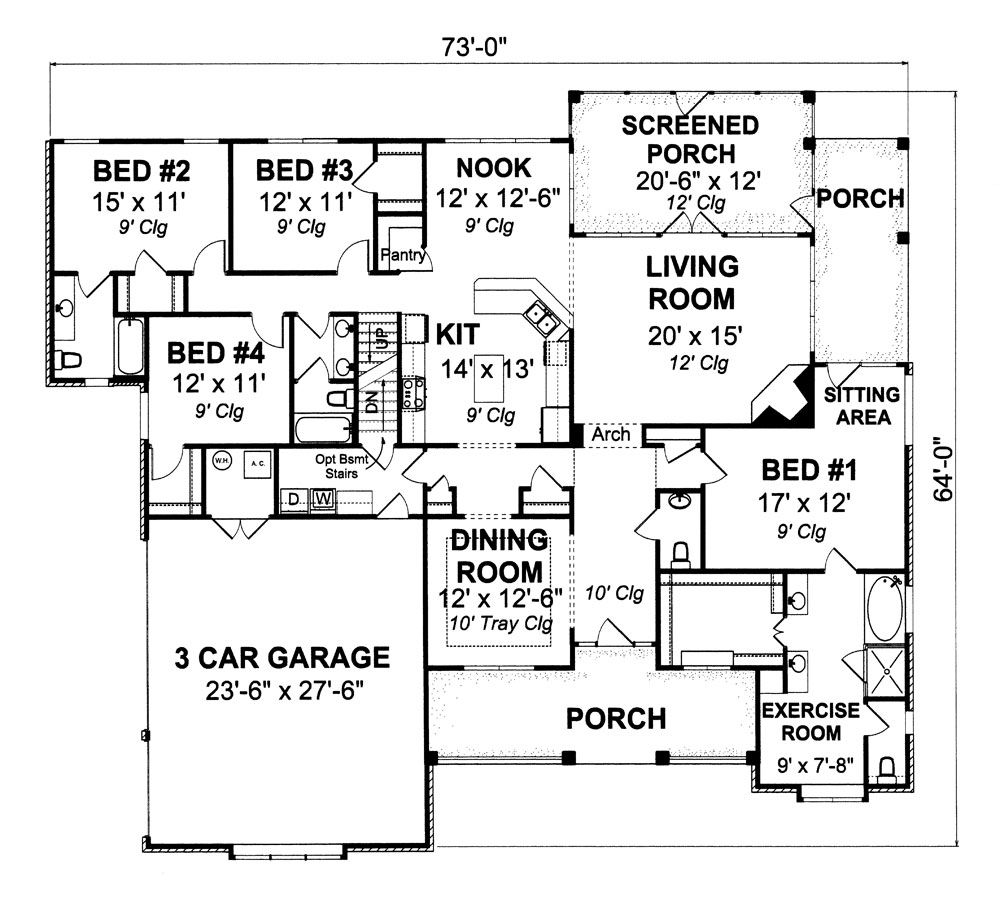 Floor Plan Main Level