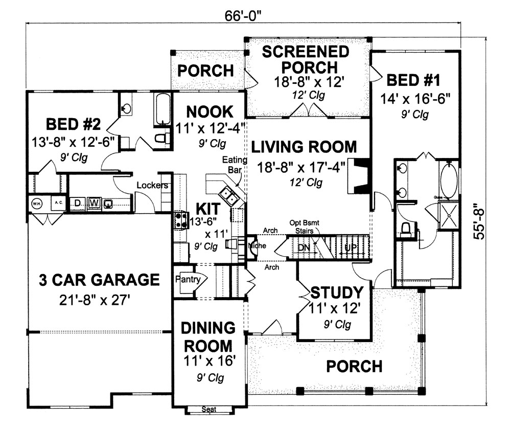 Floor Plan Main Level