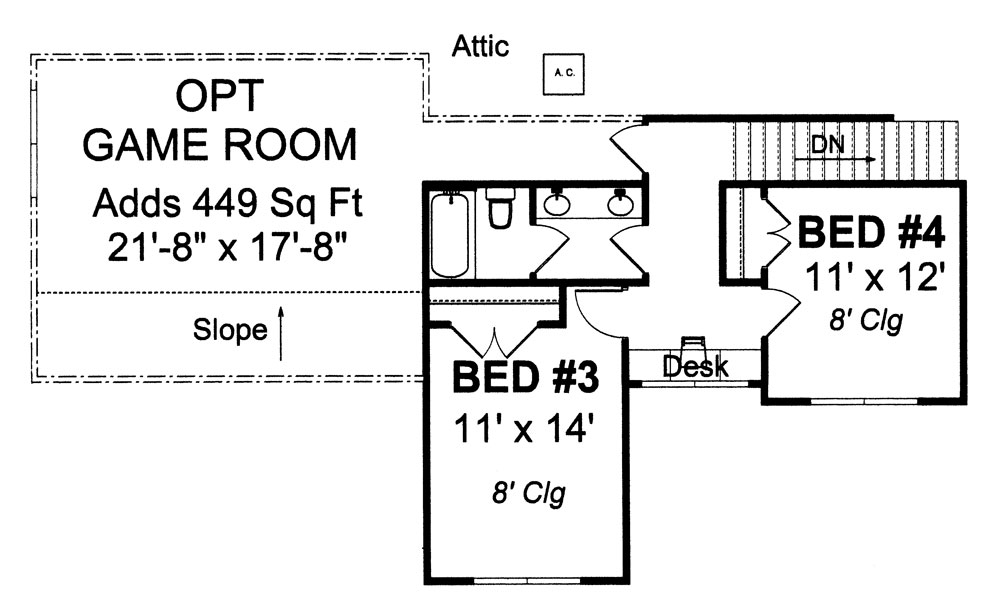 Floor Plan Upper Level