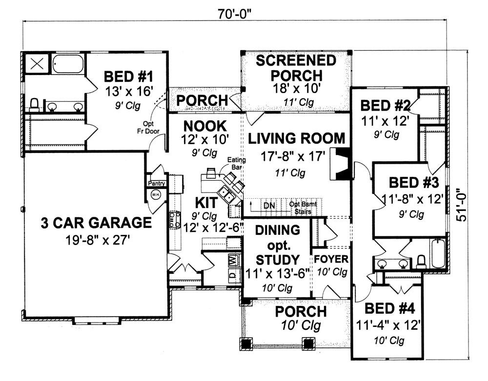 Floor Plan Main Level
