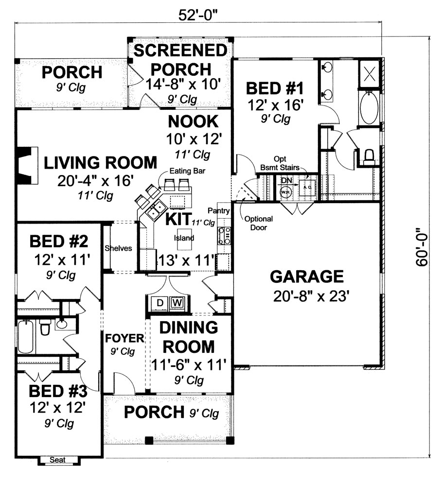 Floor Plan Main Level