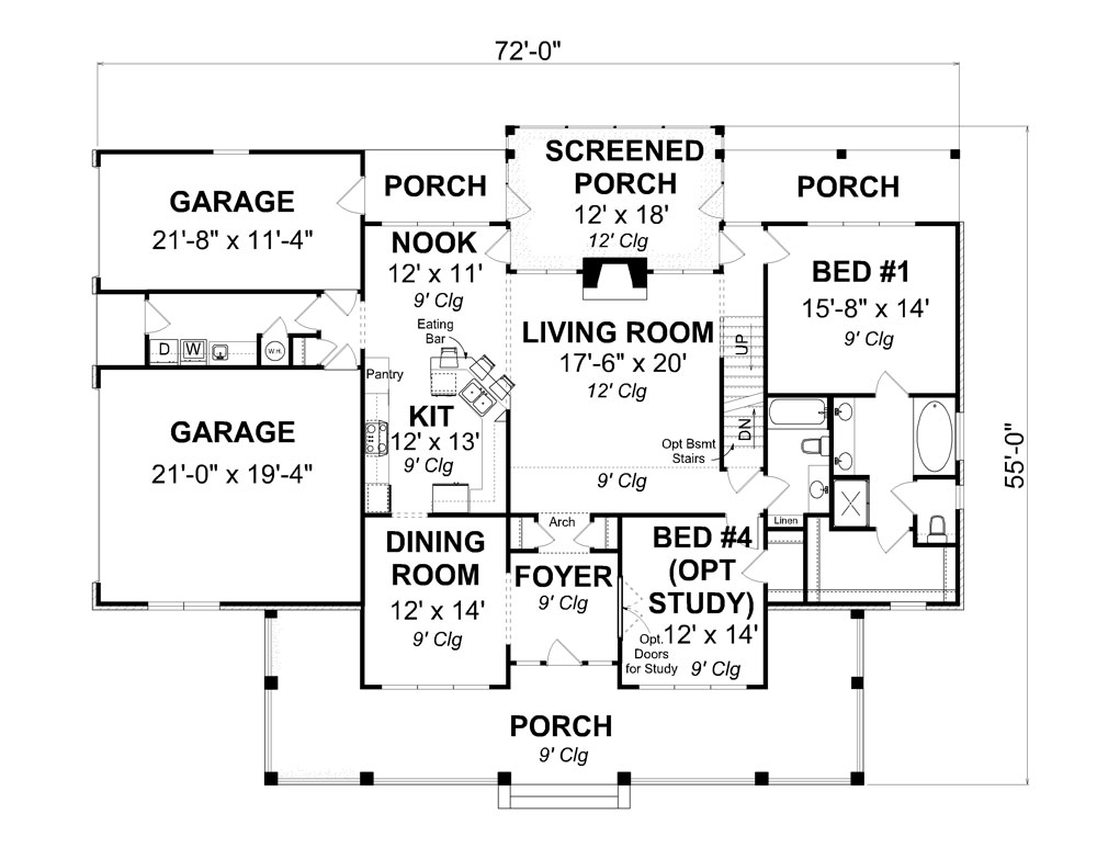 Floor Plan Main Level