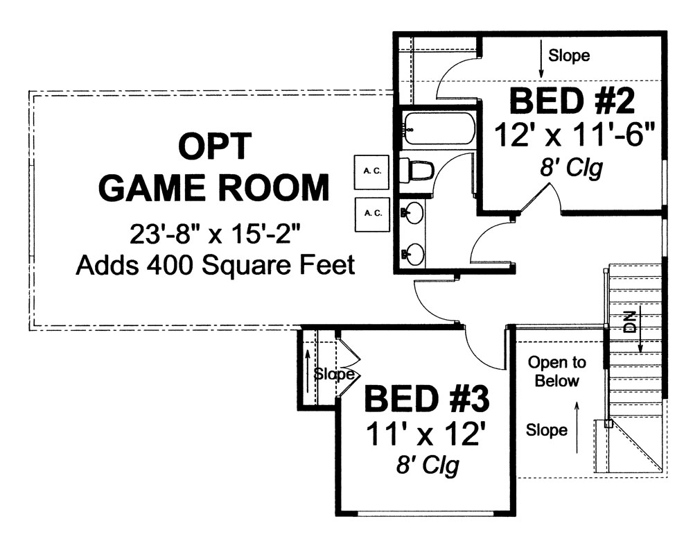 Floor Plan Upper Level
