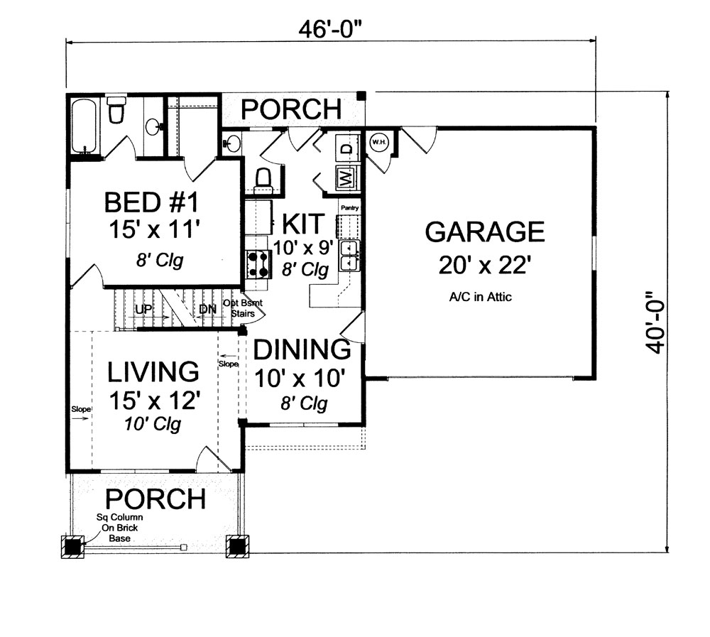 Floor Plan Main Level