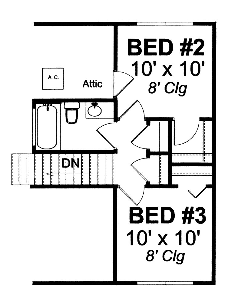 Floor Plan Upper Level