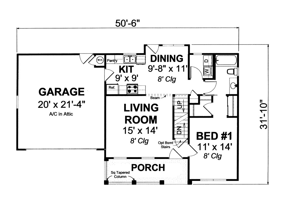 Floor Plan Main Level