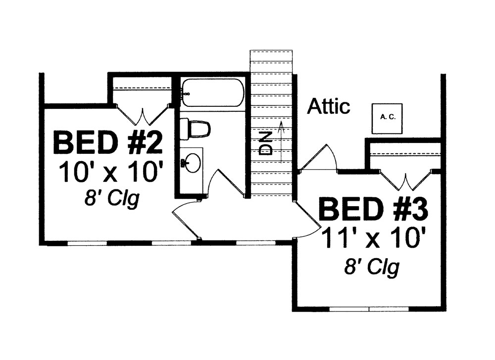 Floor Plan Upper Level