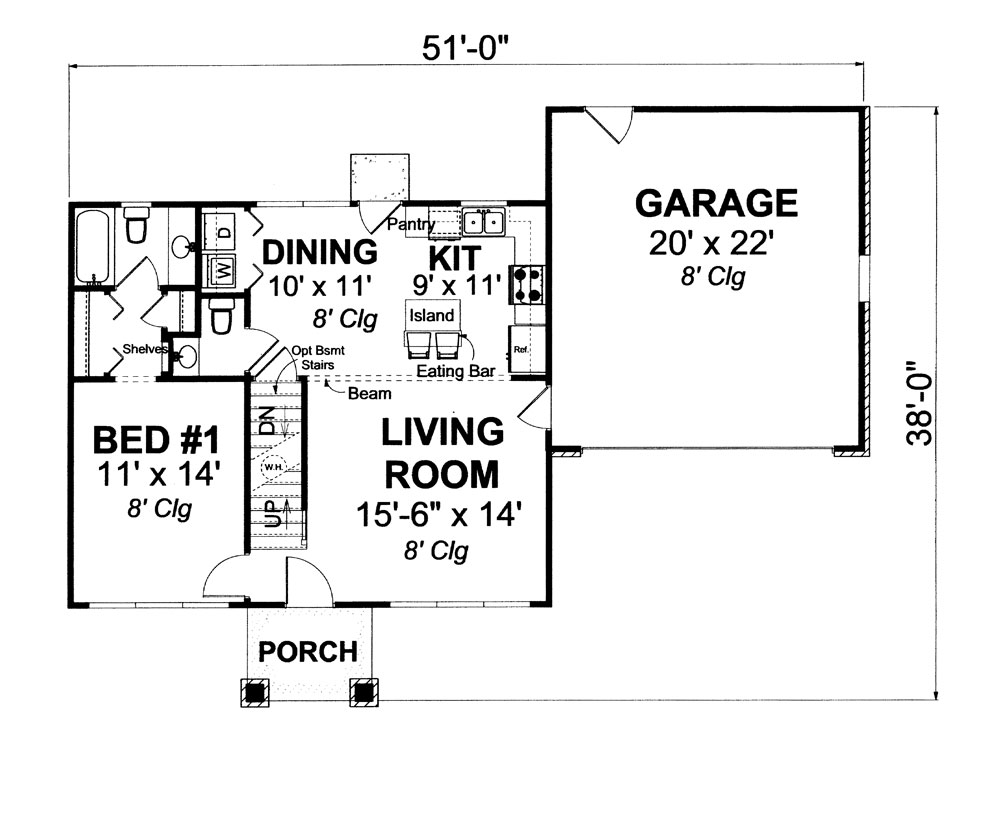Floor Plan Main Level