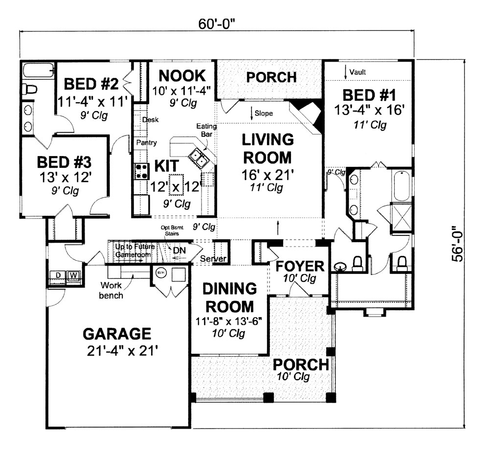 Floor Plan Main Level