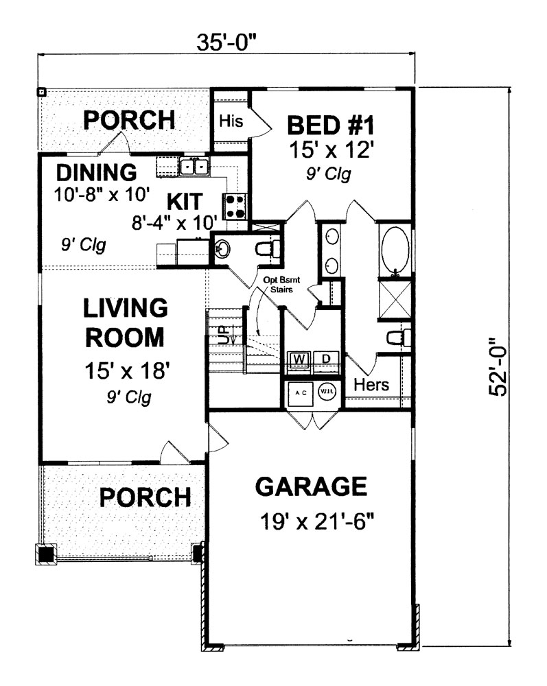 Floor Plan Main Level