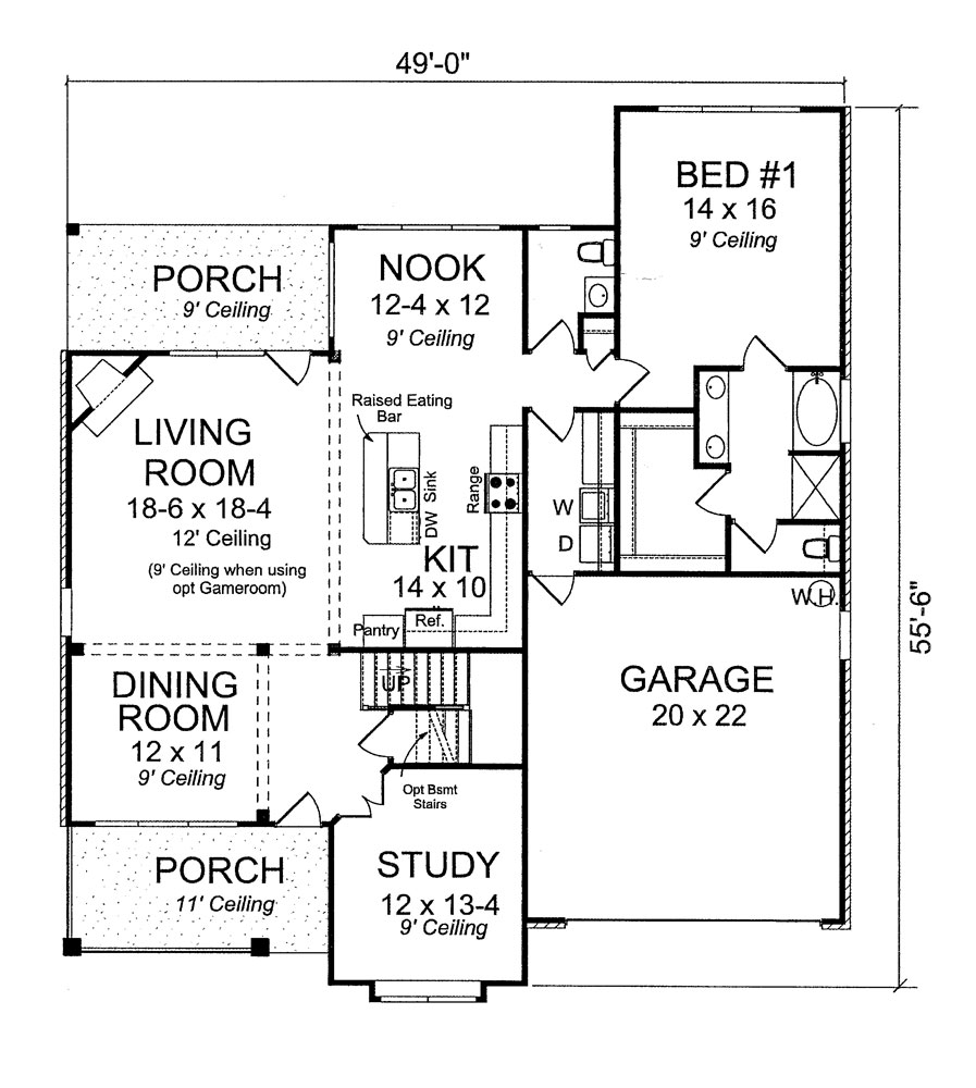 Floor Plan Main Level