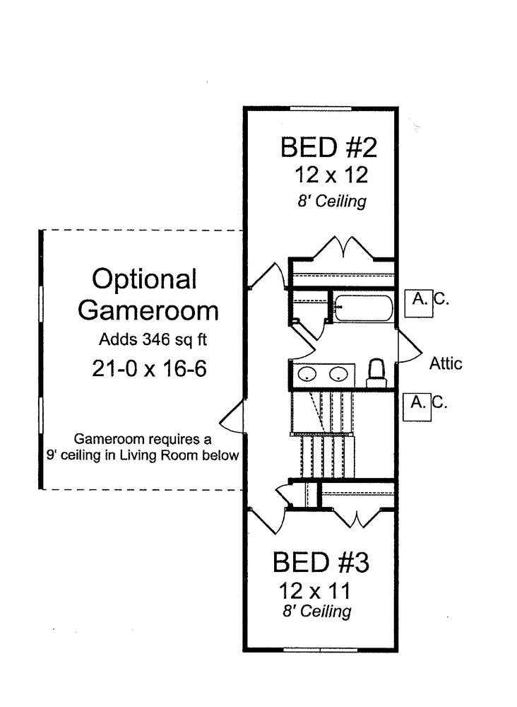 Floor Plan Upper Level