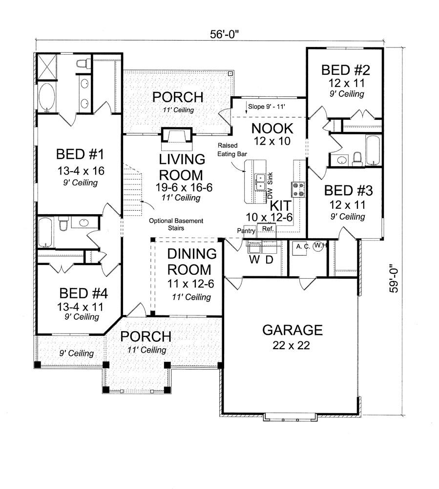 Floor Plan Main Level