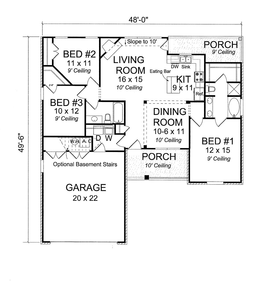 Floor Plan Main Level
