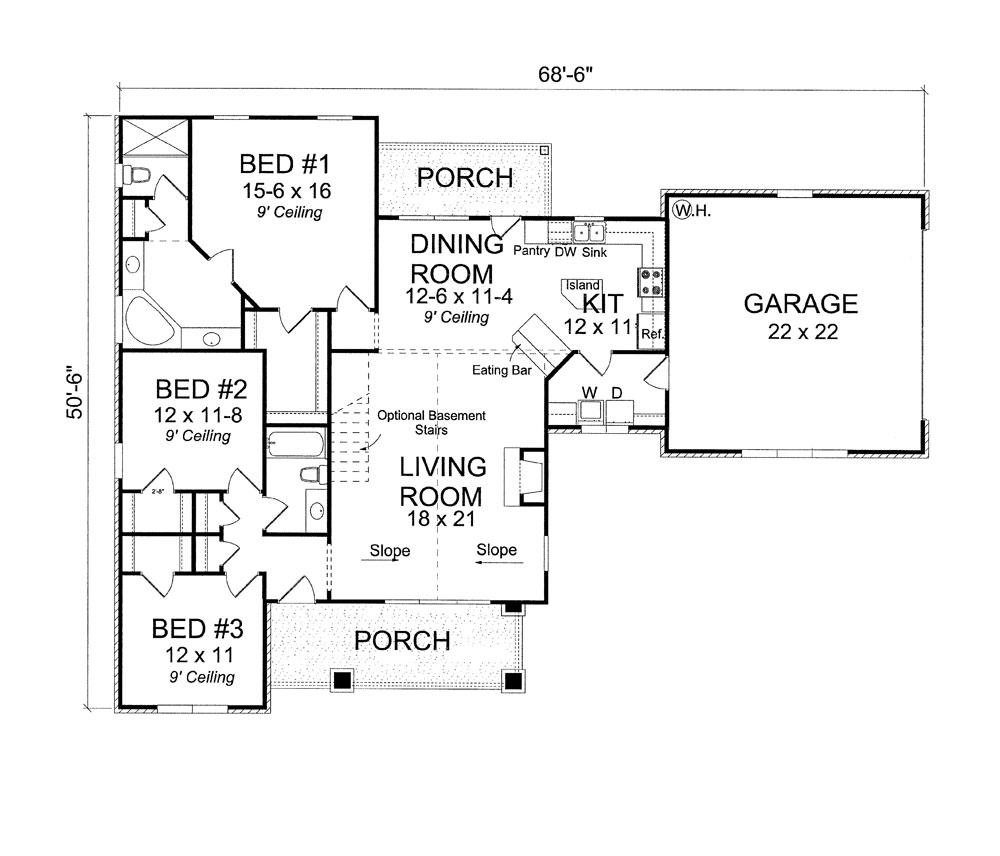 Floor Plan Main Level