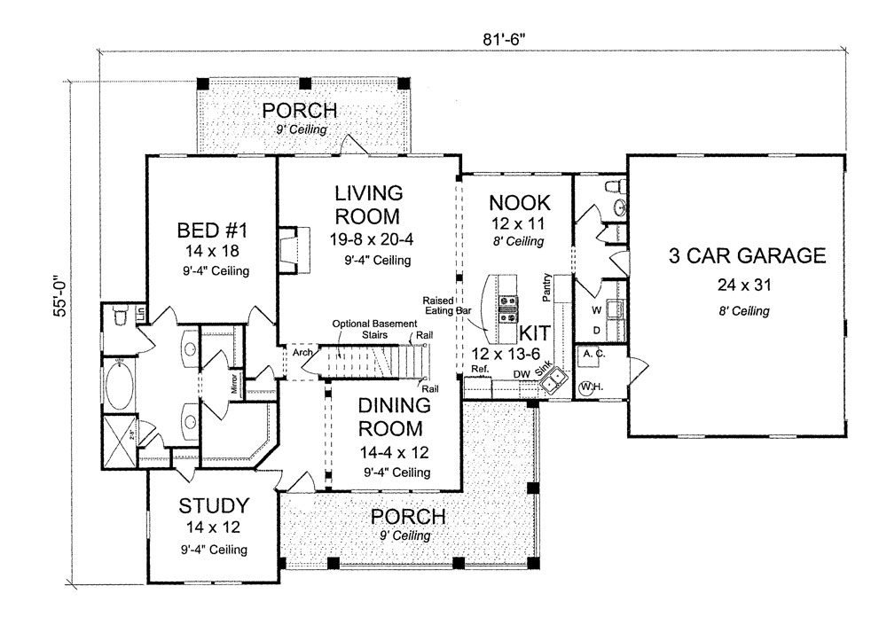 Floor Plan Main Level