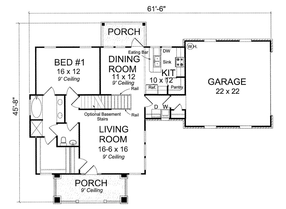 Floor Plan Main Level
