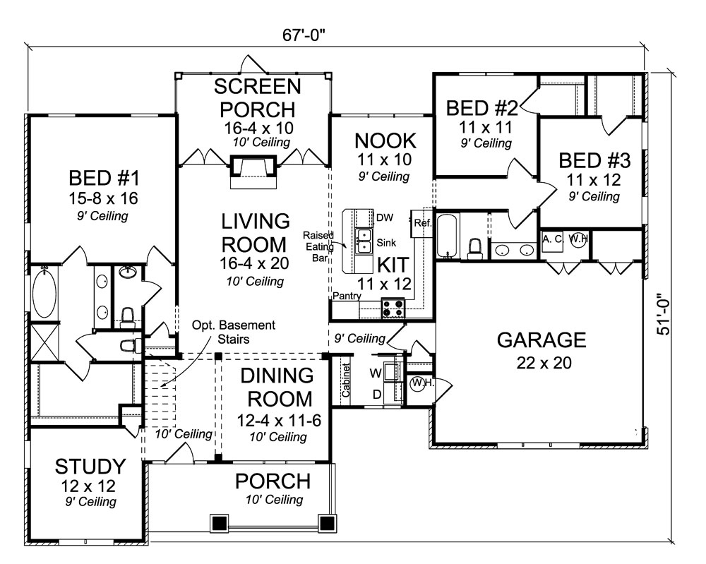 Floor Plan Main Level