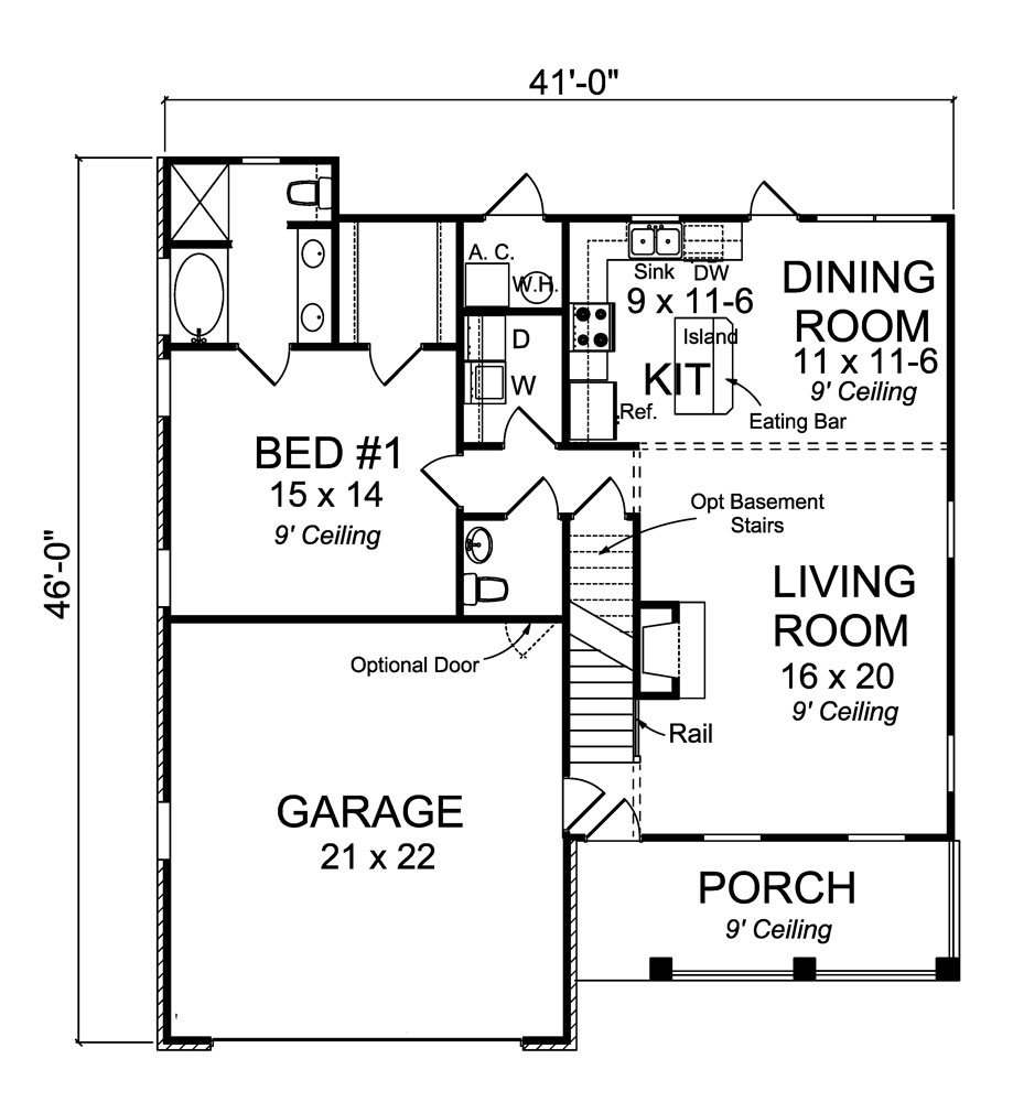 Floor Plan Main Level