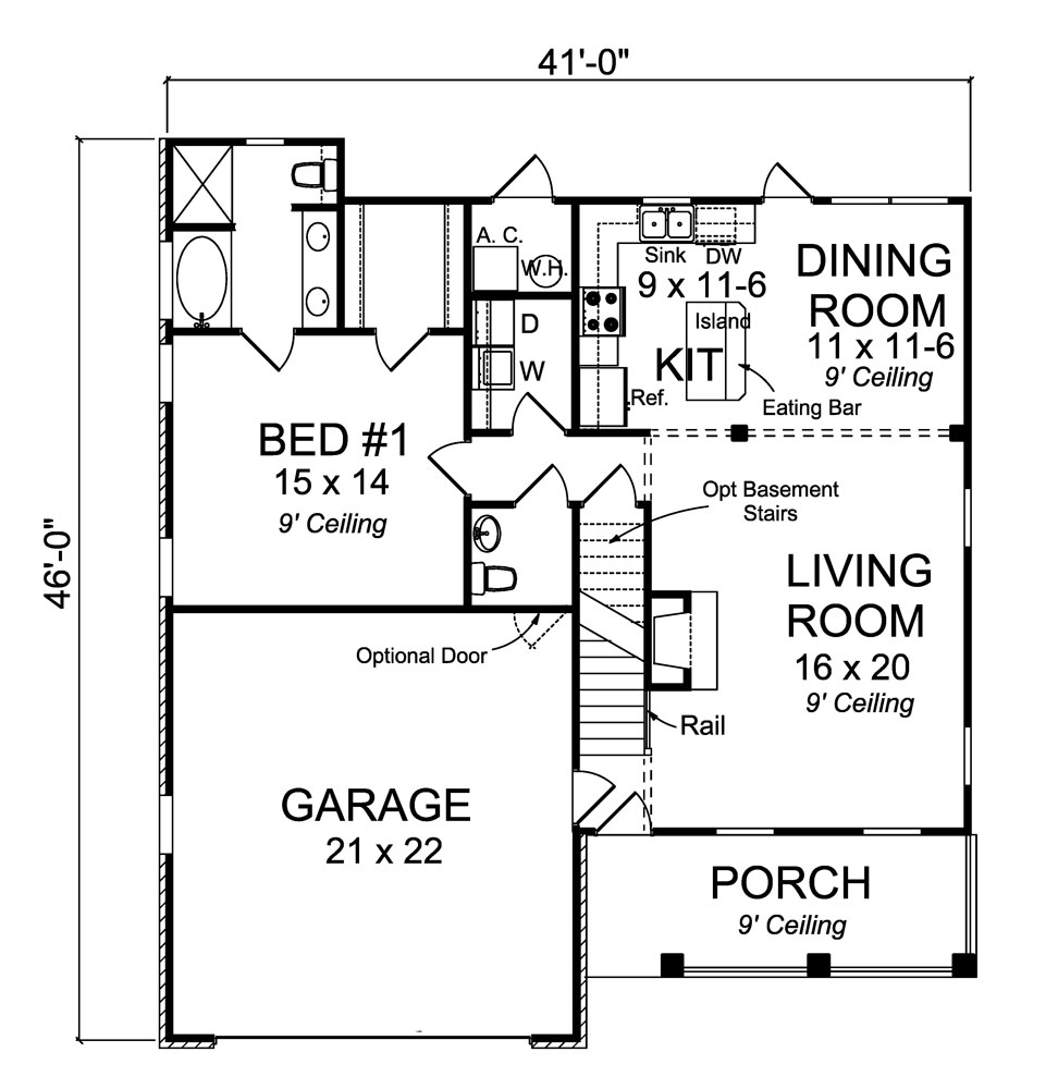 Floor Plan Main Level