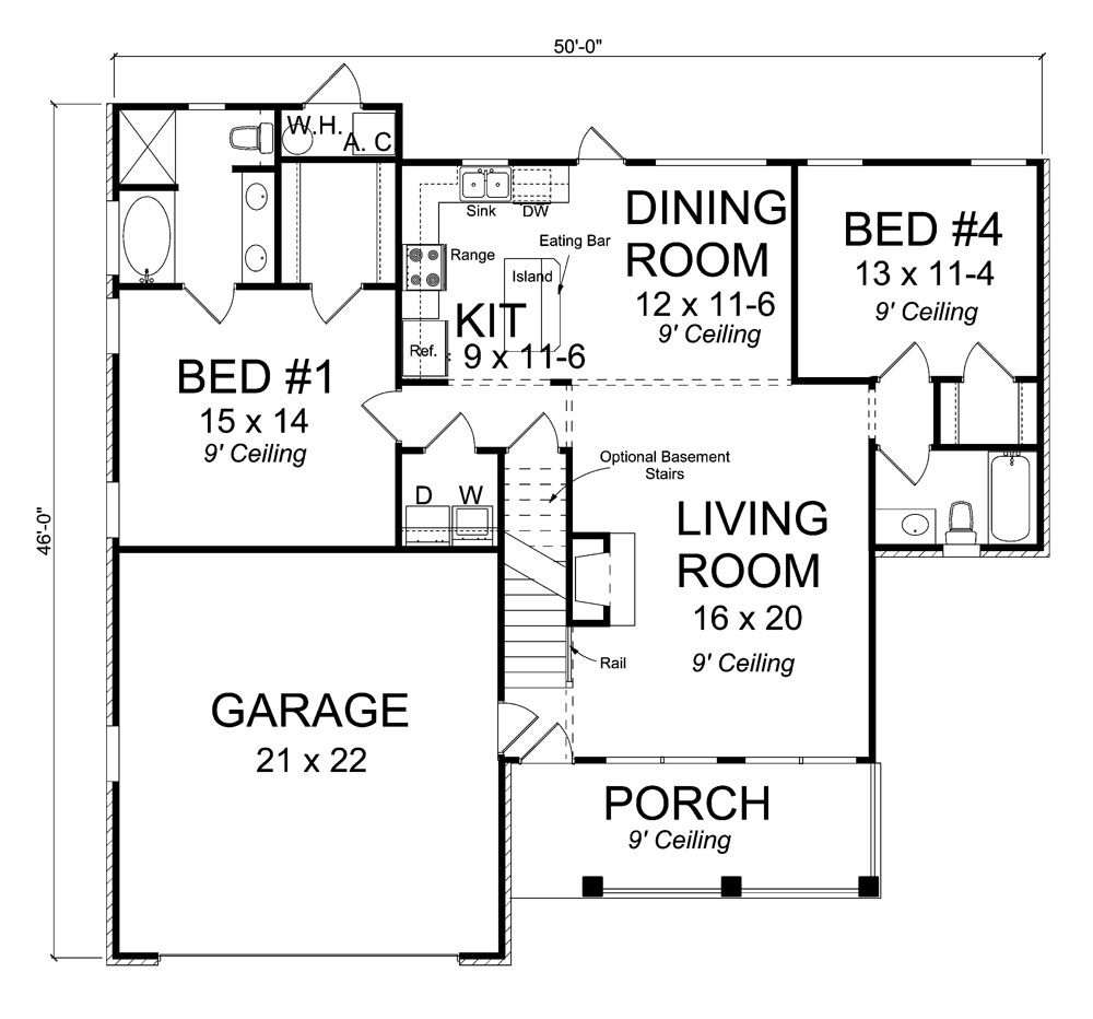 Floor Plan Main Level