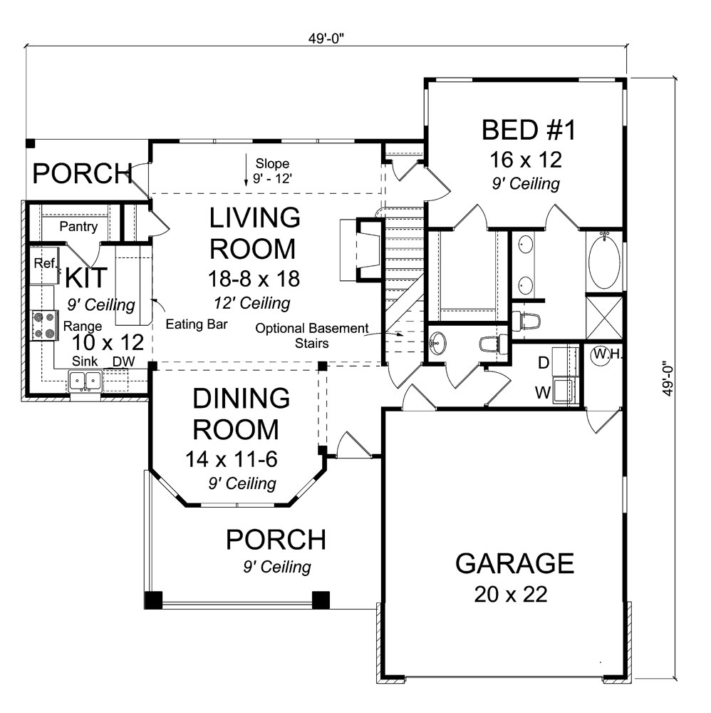 Floor Plan Main Level