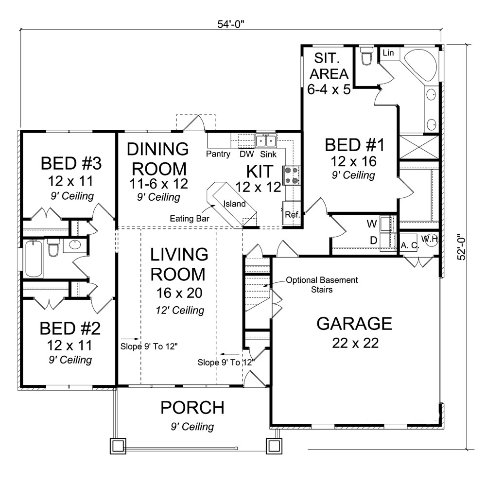 Floor Plan Main Level