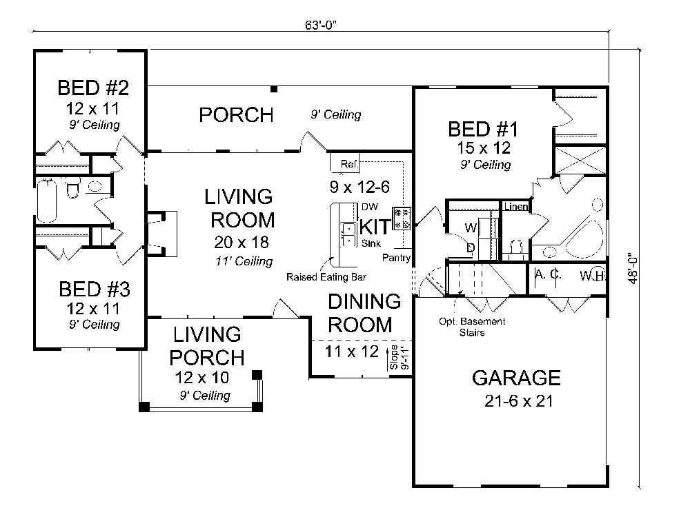 Floor Plan Main Level