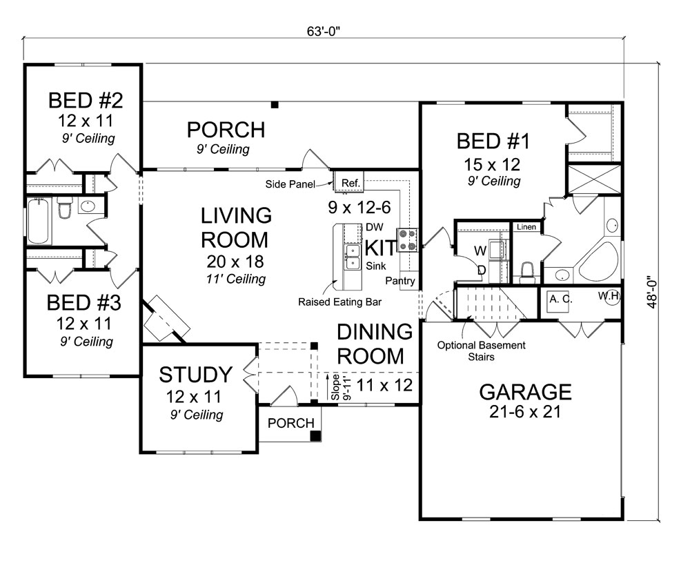 Floor Plan Main Level