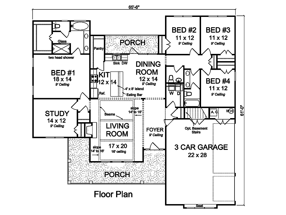 Floor Plan Main Level