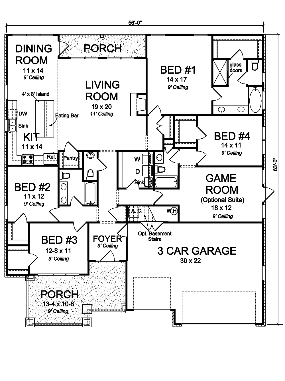 Floor Plan Main Level
