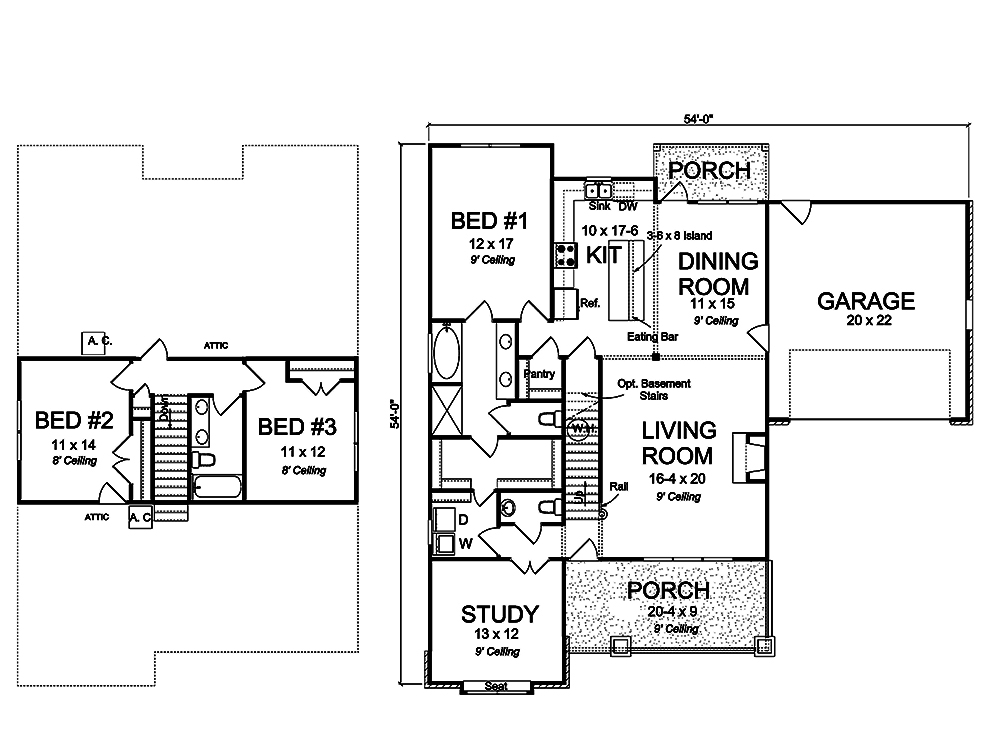 Floor Plan Main Level