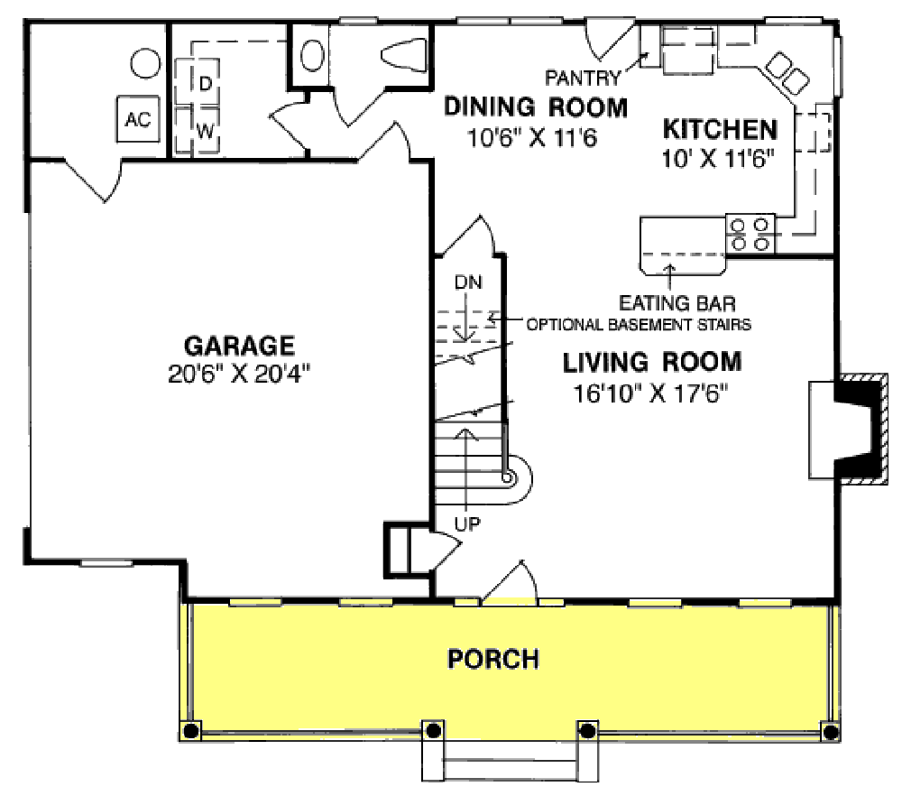 Floor Plan Main Level