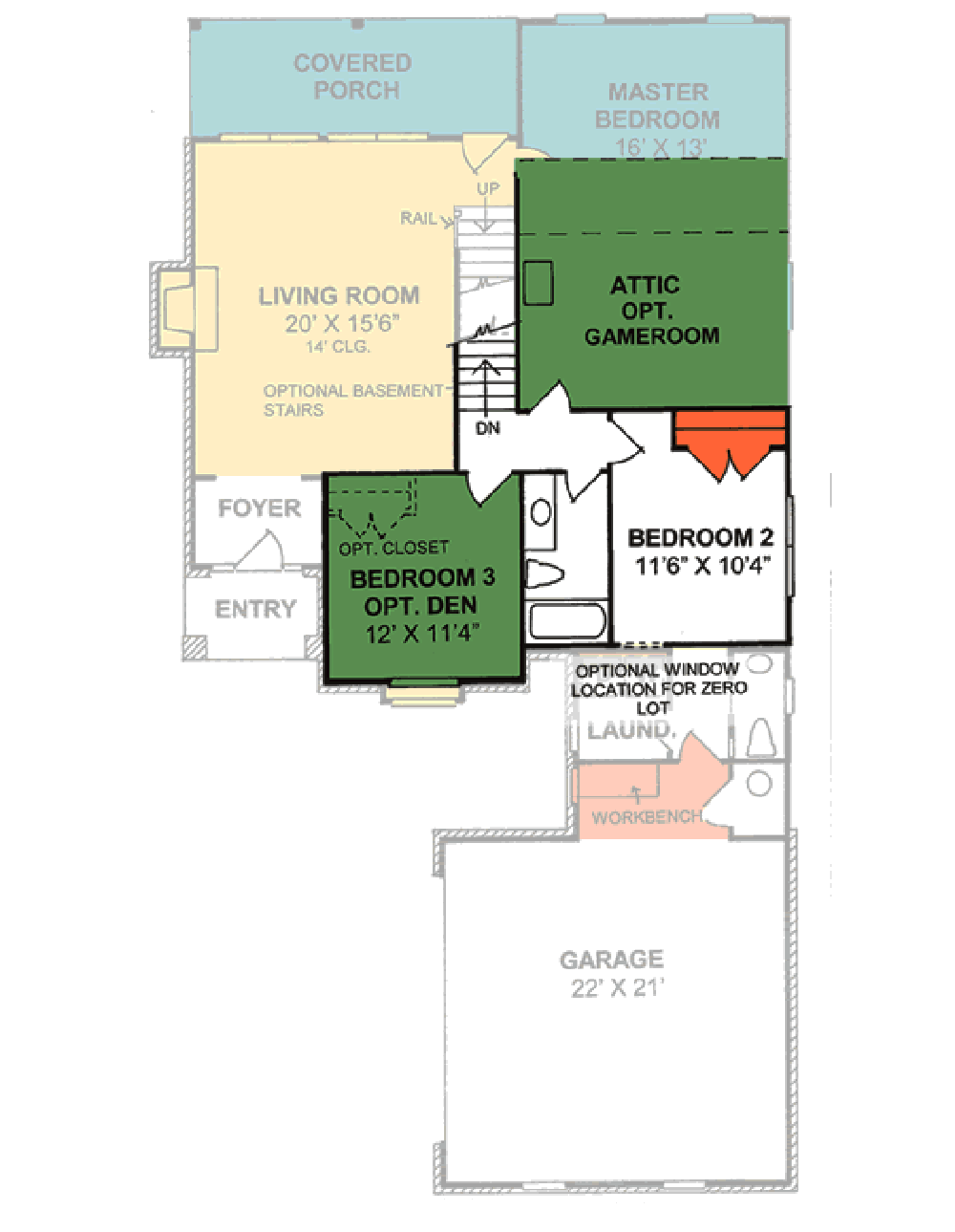 Floor Plan Upper Level