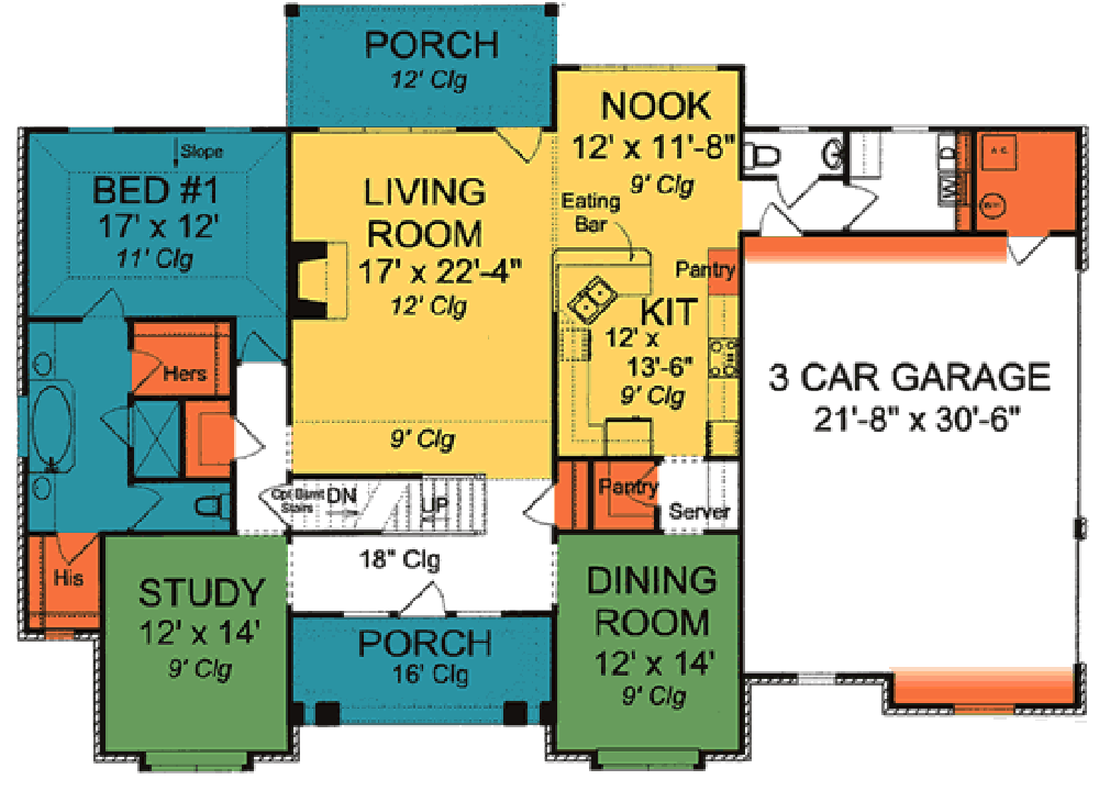 Floor Plan Main Level