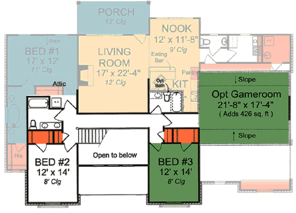 Floor Plan Upper Level
