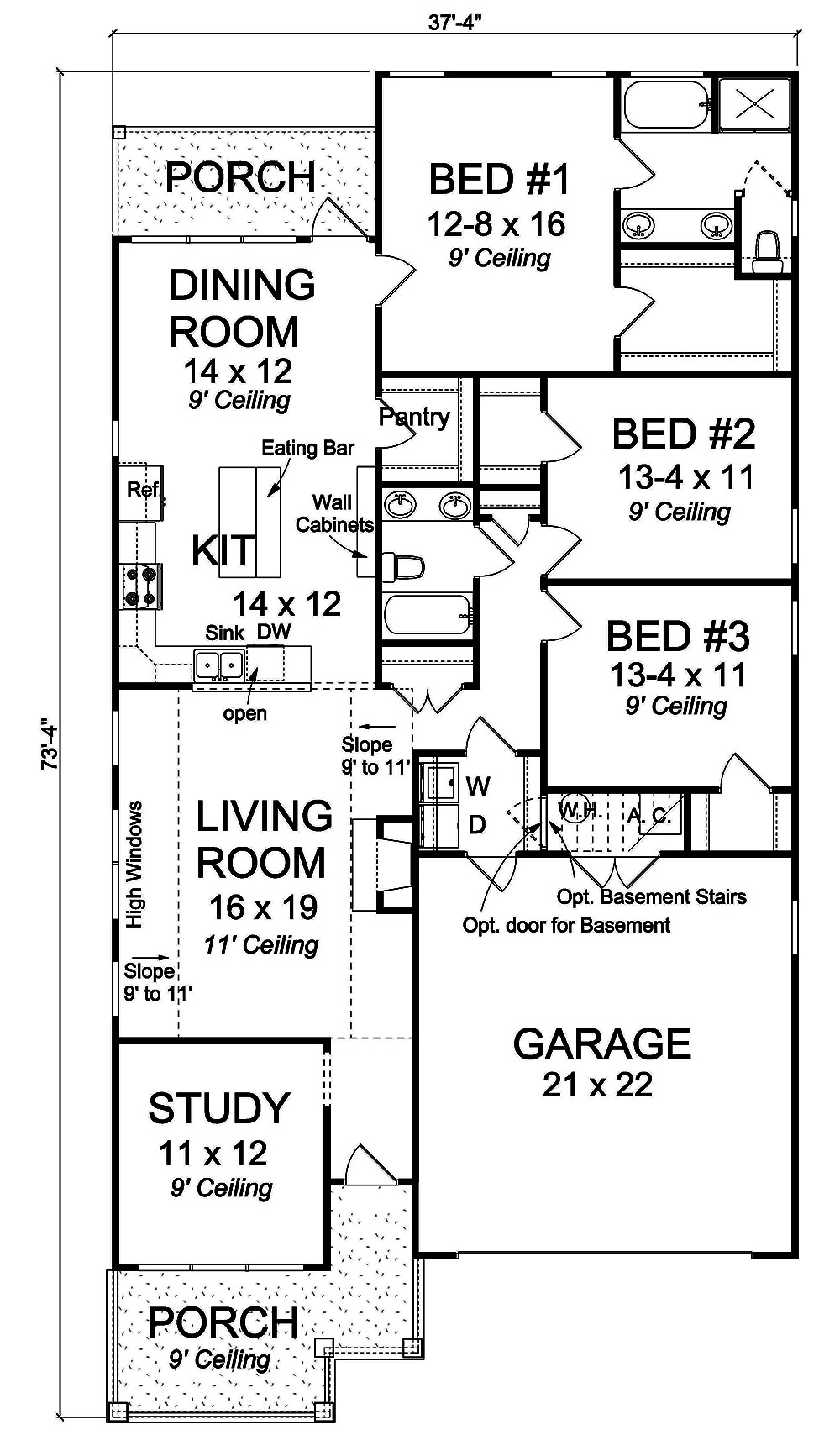 Floor Plan Main Level