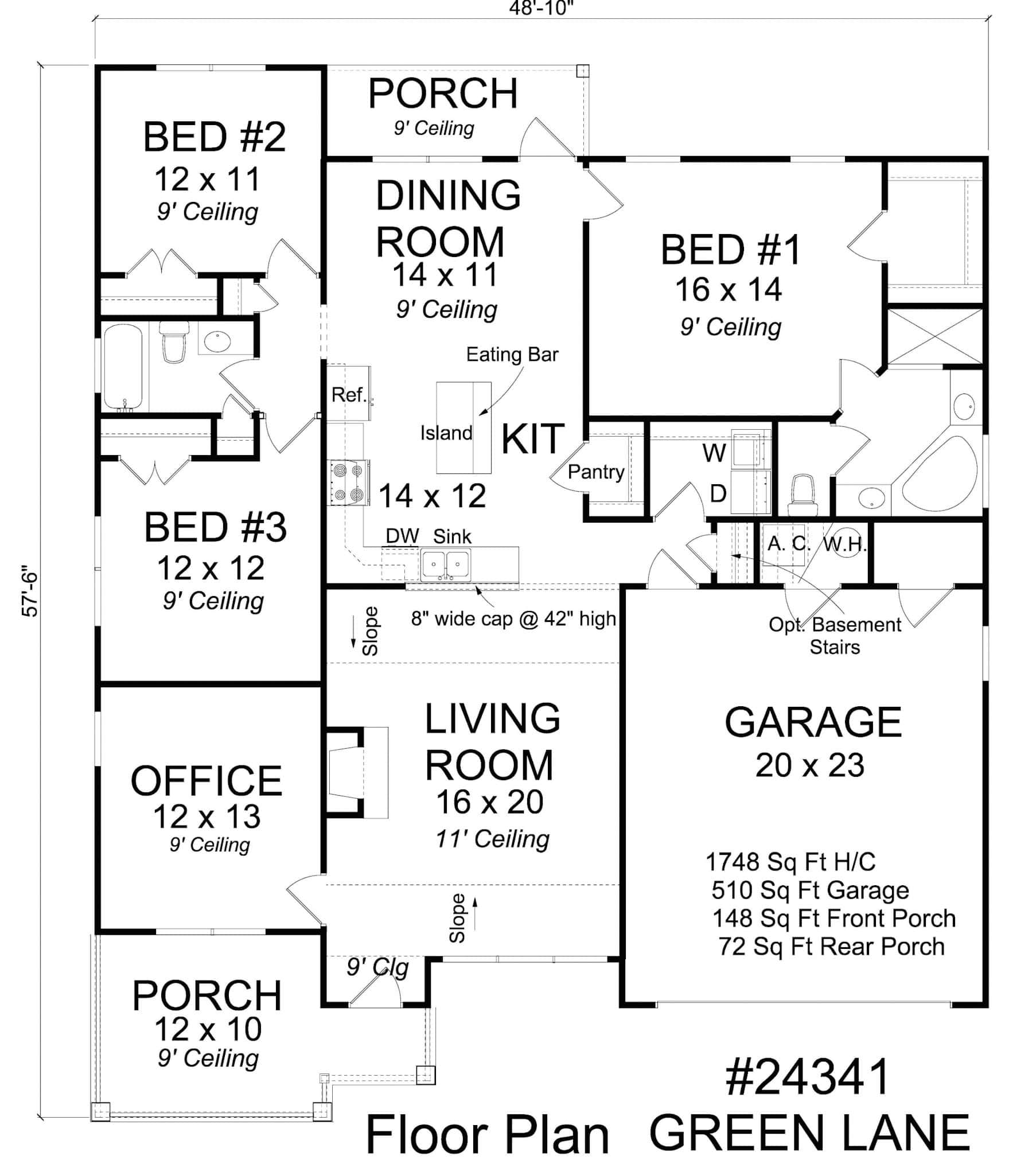Floor Plan First Story