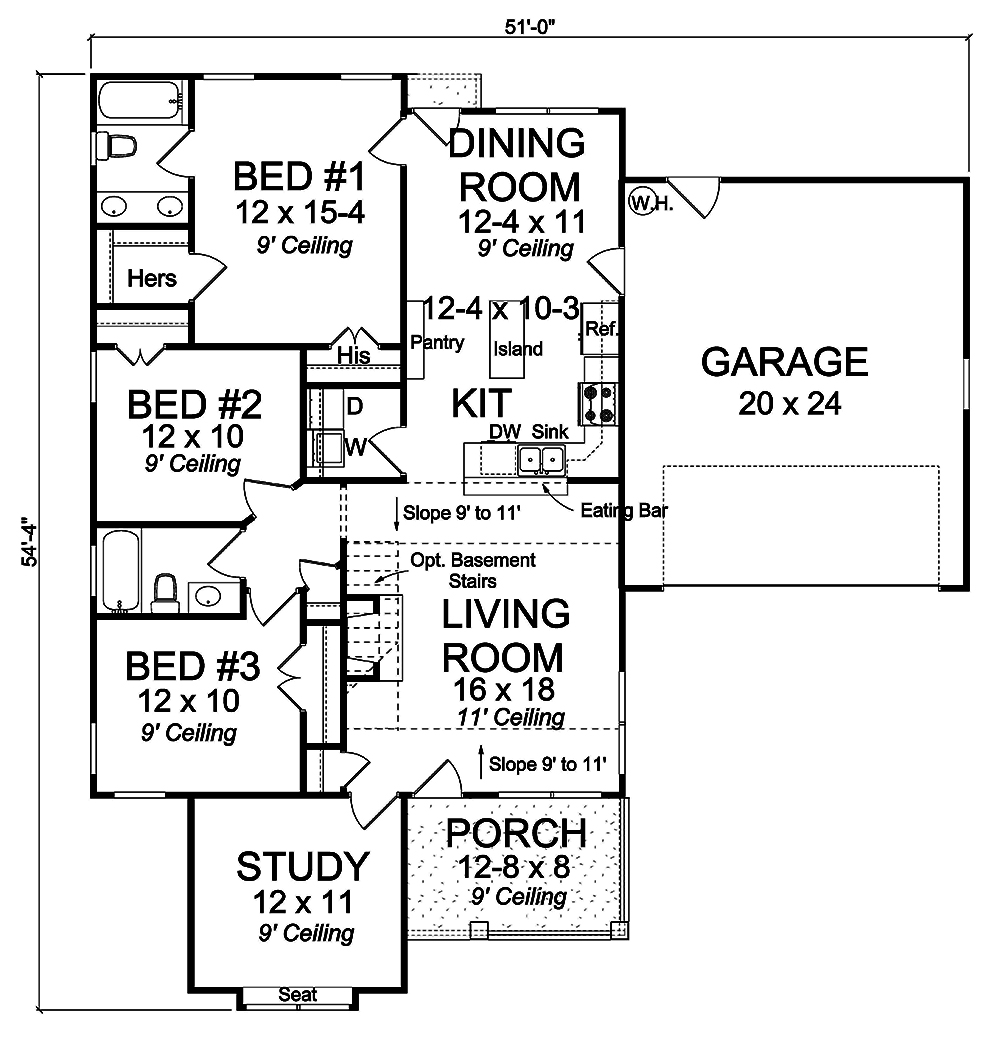 Floor Plan Main Level