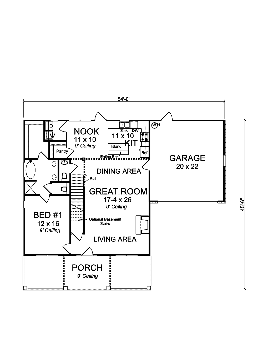 Floor Plan Main Level