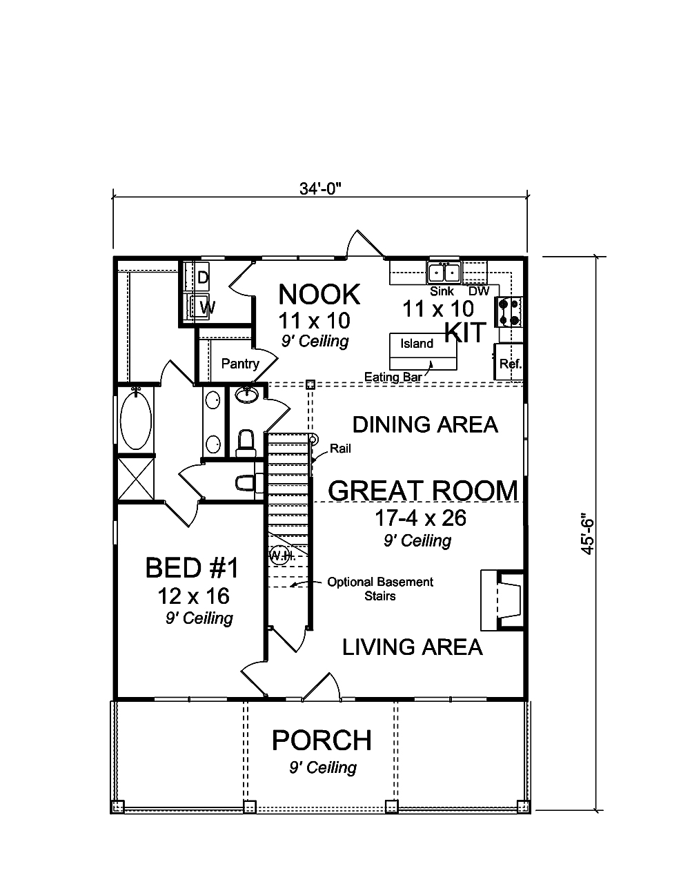 Floor Plan Main Level
