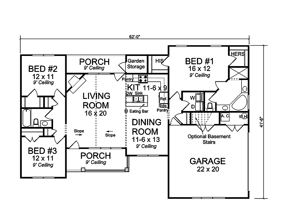 Floor Plan Main Level