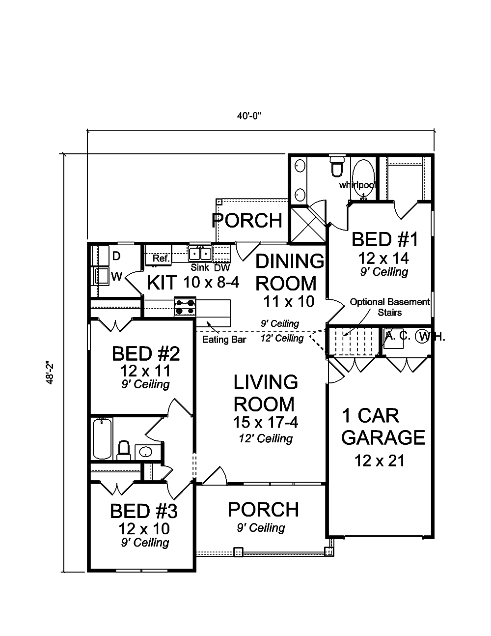 Floor Plan Main Level