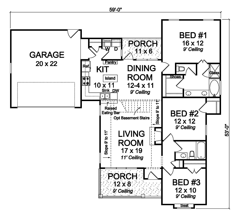 Floor Plan Main Level