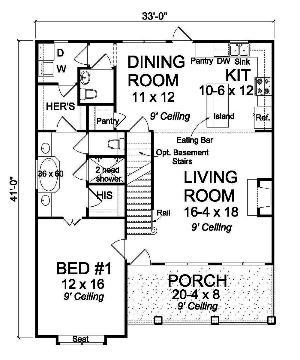 Floor Plan Main Level