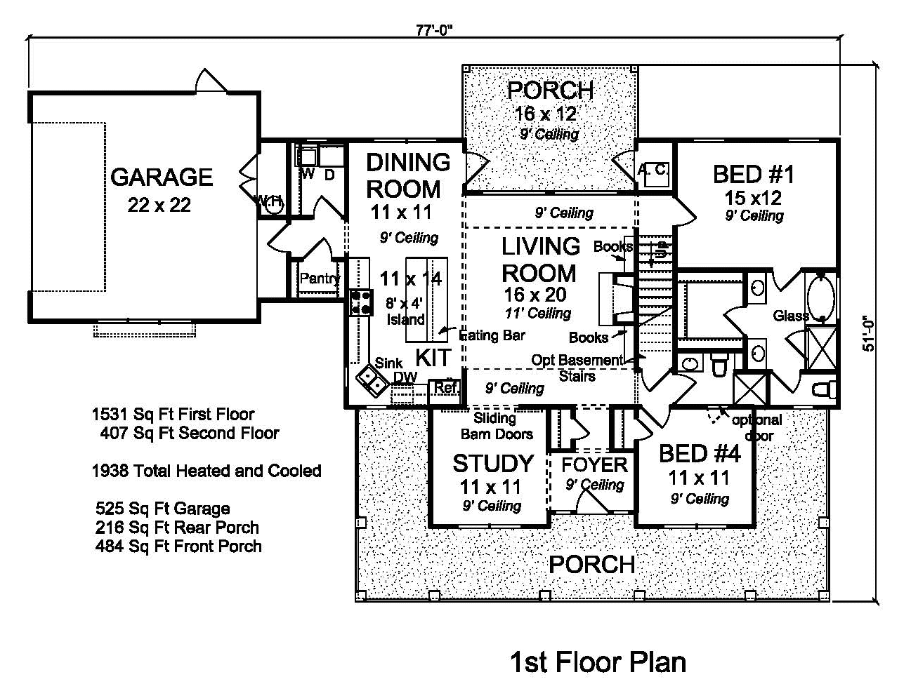 Floor Plan First Story