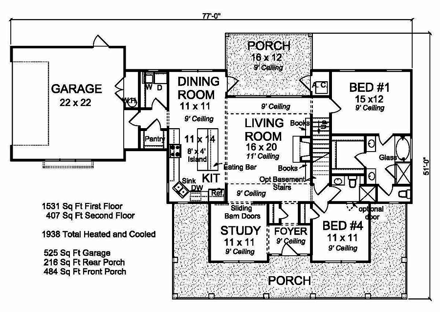 Floor Plan Main Level