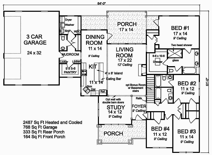 Floor Plan Main Level