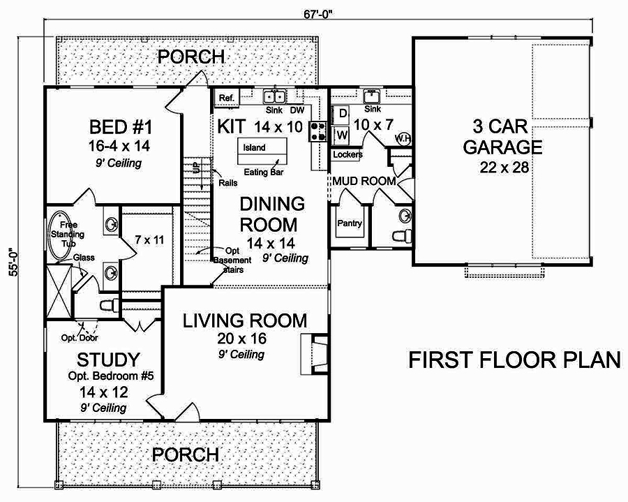 Floor Plan Main Level